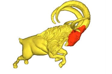 Laplacian Deformation After meshlib features