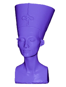 Second result of moderate simplification using MeshLib