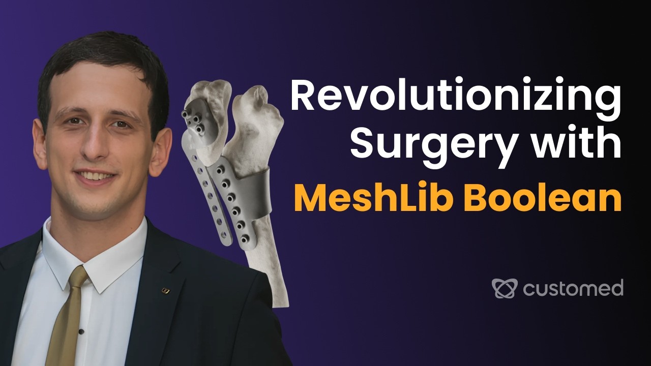 Fast Mesh Boolean in Surgical Software: Customed Case Study