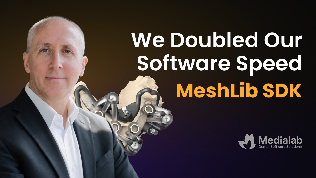 MeshLib SDK Case Study: How Media Lab Made Implant3D 2× Faster