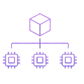 Parallel hardware icon