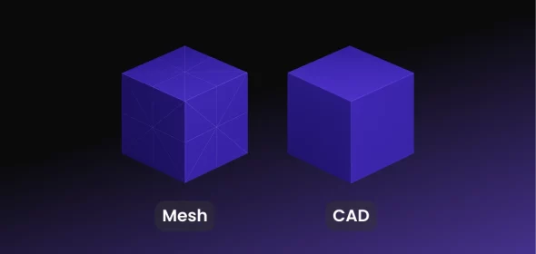 Post Preview: 3D Boolean Mesh vs CAD
