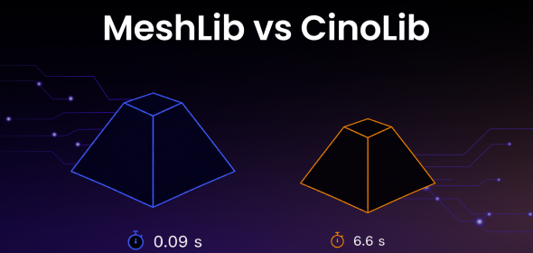 MeshLib vs CinoLib — 3D boolean operations benchmark 2026